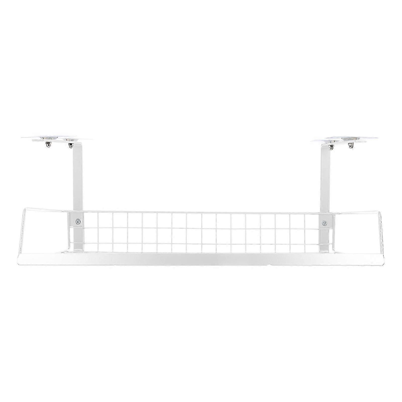 Cable Management Rack Under Table Cord Holder Cable Management Shelf Cable Storage Rack
