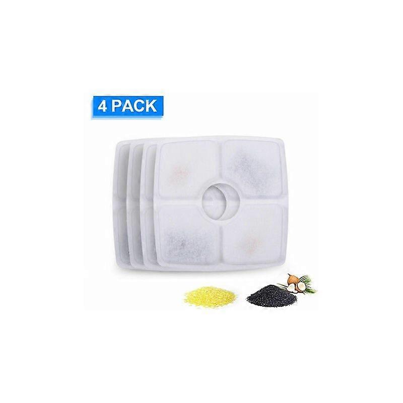 4Pcs Cat Water Filter Replacement Filters