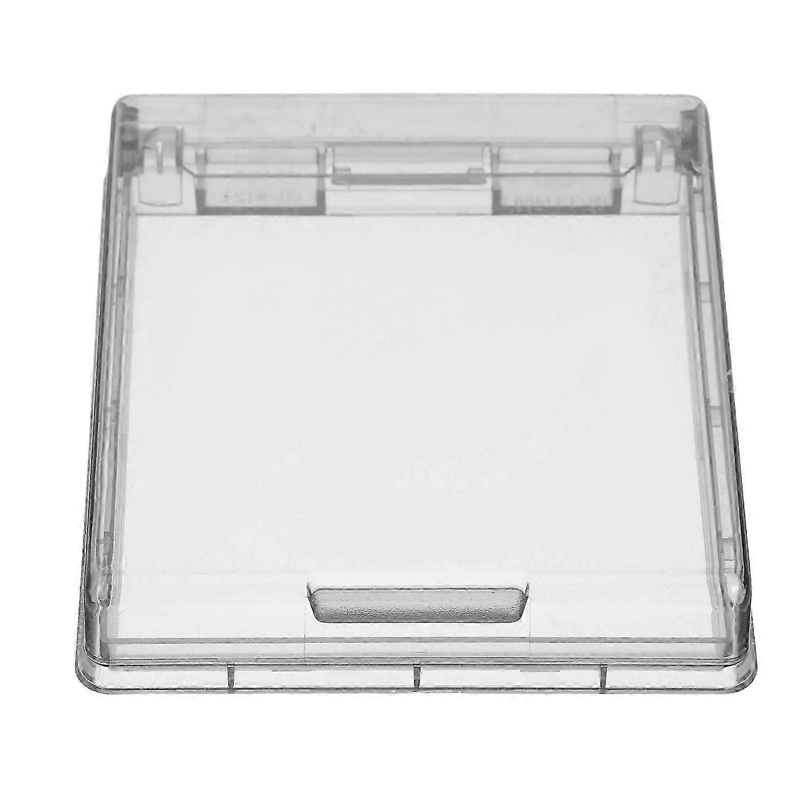 Socket Protector Transparent Plastic Cover compatible with Protection 2Pcs Weatherproof Outlet Guard