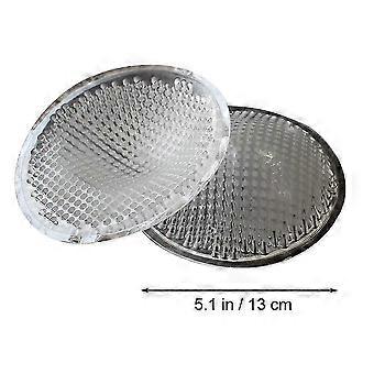 Reusable Silicone Cover compatible with Women Use 1Pair Silver Insert Bra Pad
