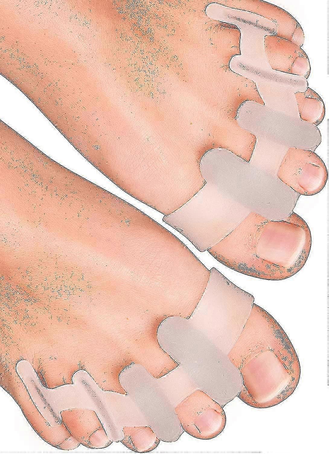 6pcs Toe Separators For Overlapping Toes