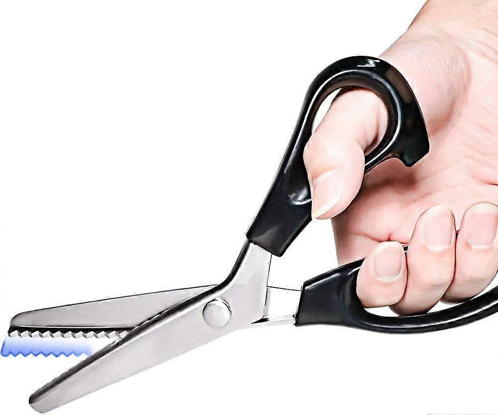 Fabric serrated scissors for sewing,