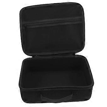 Custodia da viaggio per asciugacapelli con protezione antiurto per piastra arricciacapelli e organizer compatto per accessori per capelli.