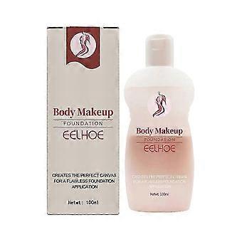 Body Makeup Foundation cobre manchas na pele, tatuagens, manchas, maquiagem natural, hidratante e base duradoura