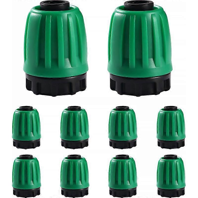 Green Drip Irrigation Connectors 10-Pack