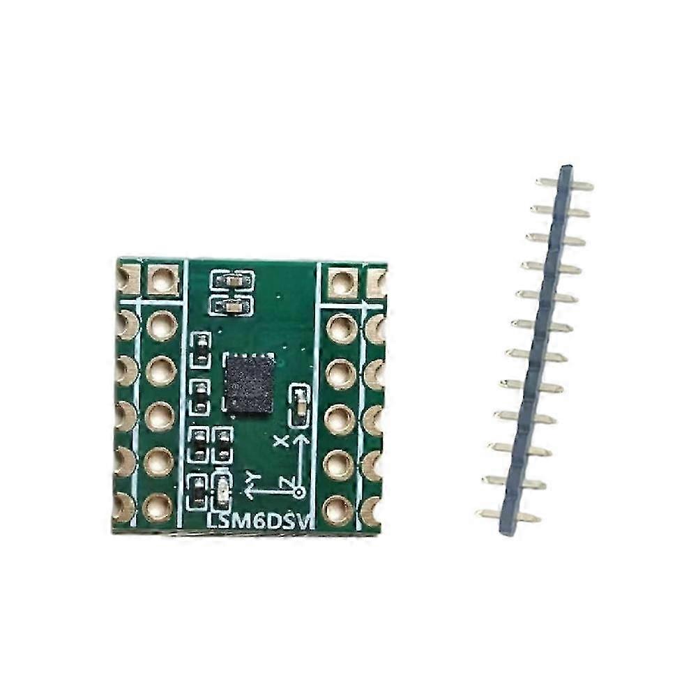 Six-Axis Sensor LSM6DSV Module Supports SPI/IIC compatible with SmolSlime compatible with SlimeVR - Accelerometer & Gyroscope Data Logging