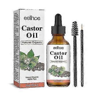 EELHOE Aceite de ricino para el cuidado del cabello Aceite esencial de ricino