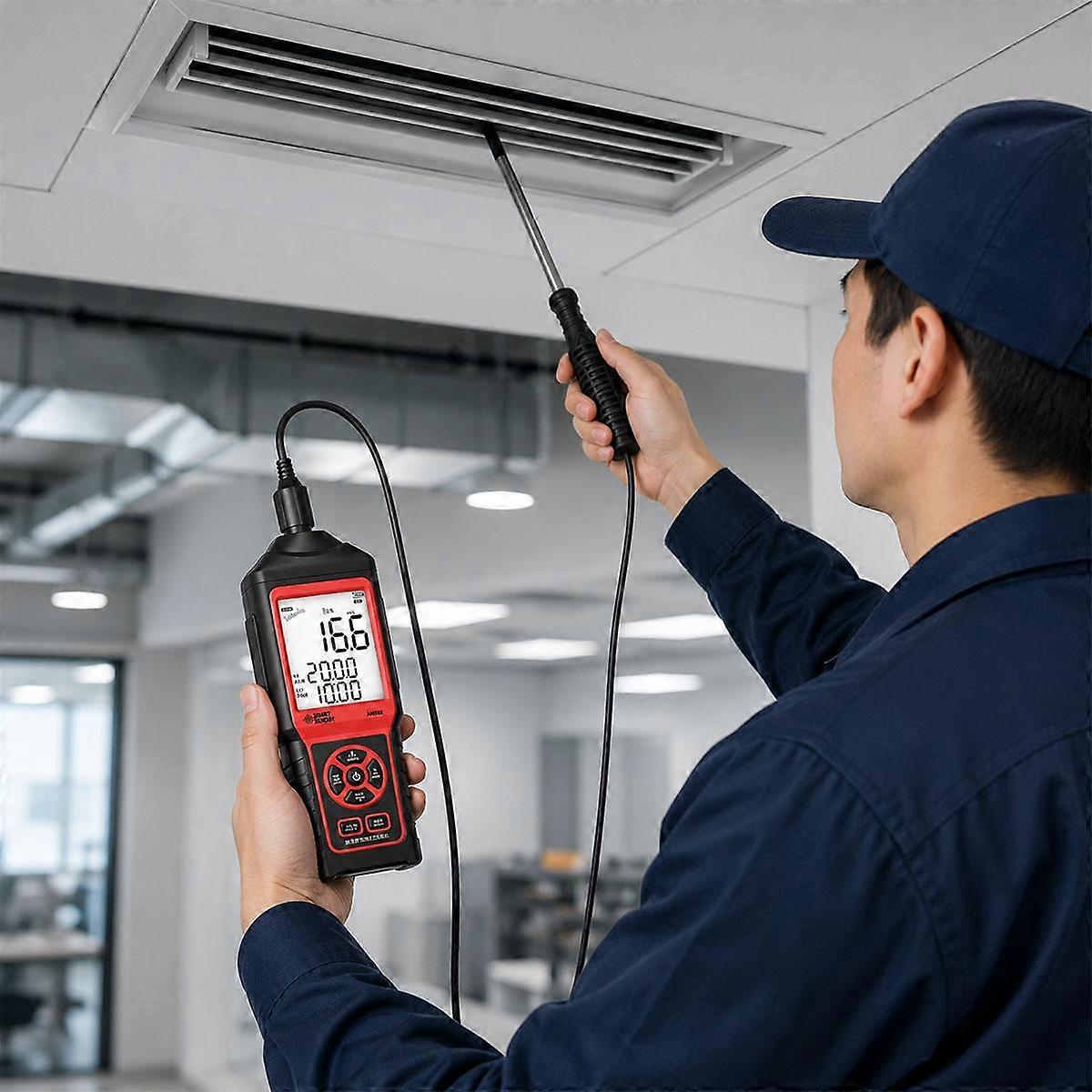 Handheld Thermal Anemometer AM866