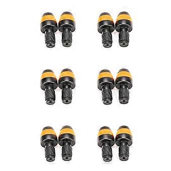 12X Outside Single Bike Light Plug Light Mountain Bike Safety Warning Light Turn Signal Warning Light Plug