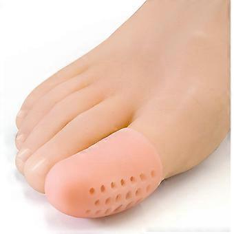 10er Pack atmungsaktive Zehenschützer Gel Zehenschutzkappen Zehenschutz Big Toe, Silikon