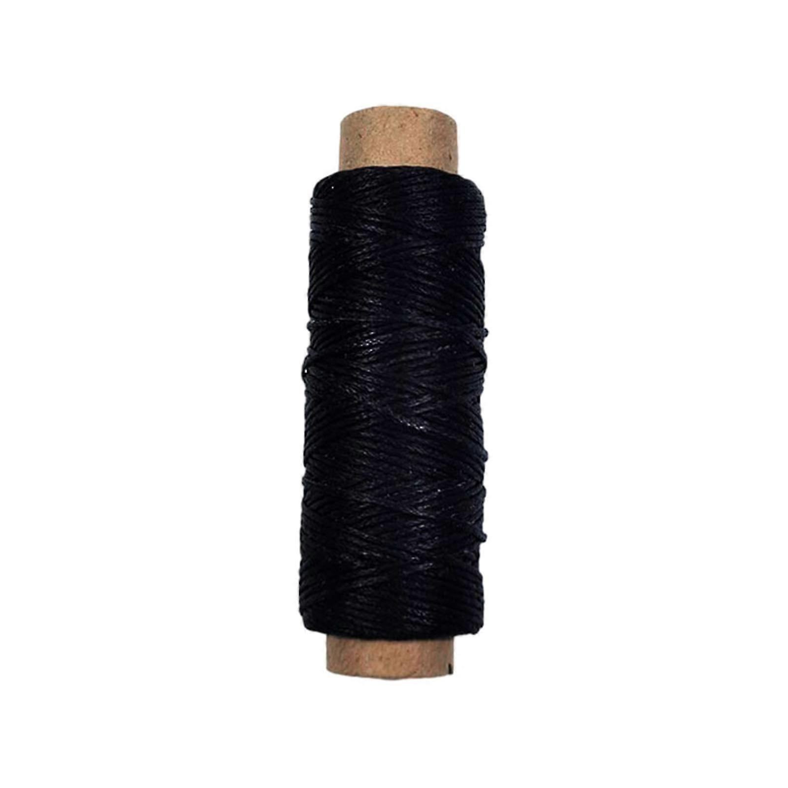 Flat waxed thread for sewing leather 0.8mm thickness