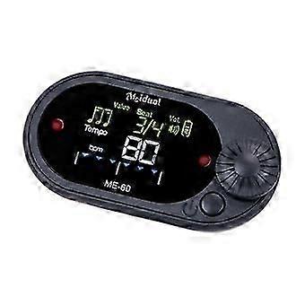 Digital Metronome Tuner with Adjustable Beat Speed for Vocal Practice