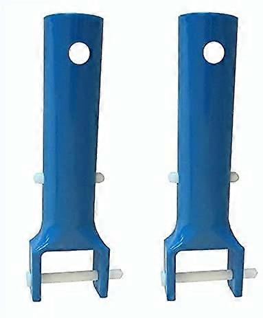 Pool Vacuum Handle Replacement 2Pack Blue, Durable Secure Grip for Spa Vacuum Head