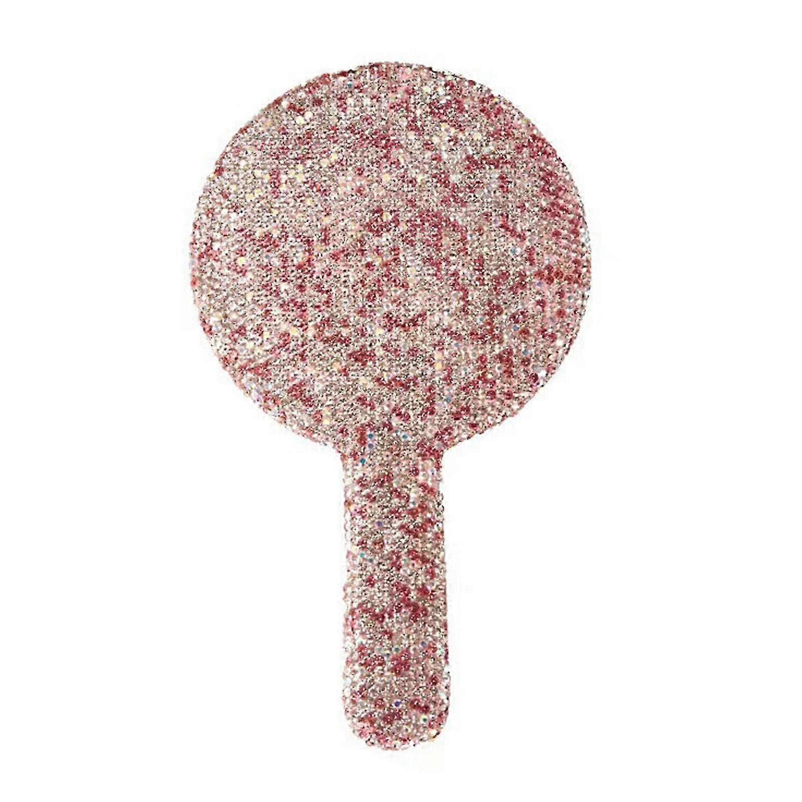 Rhinestone Portable Makeup Mirror