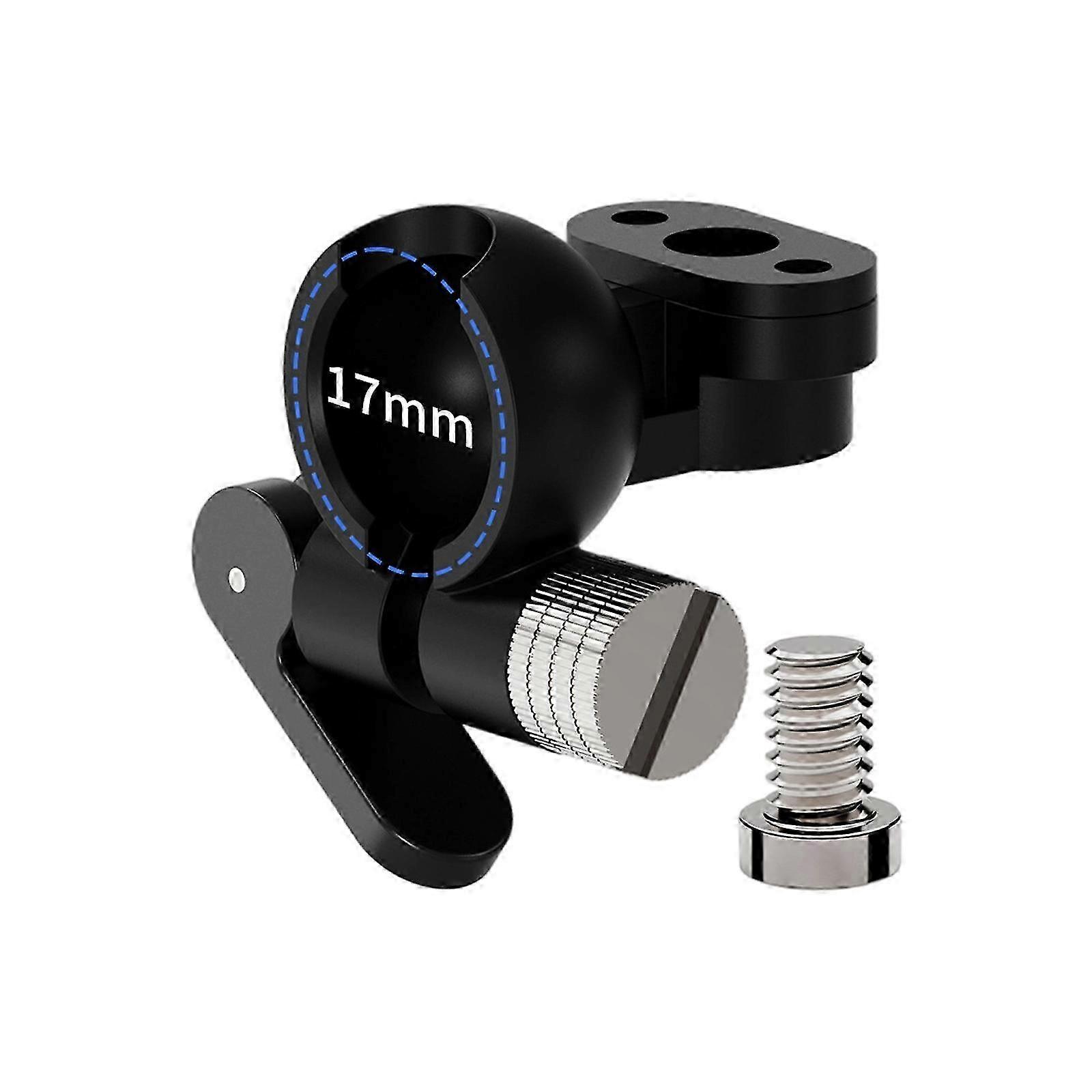 Quick Release Universal 1/4 Mount compatible with Action Cameras With Angle Adjustment And Damping Control Multicolor