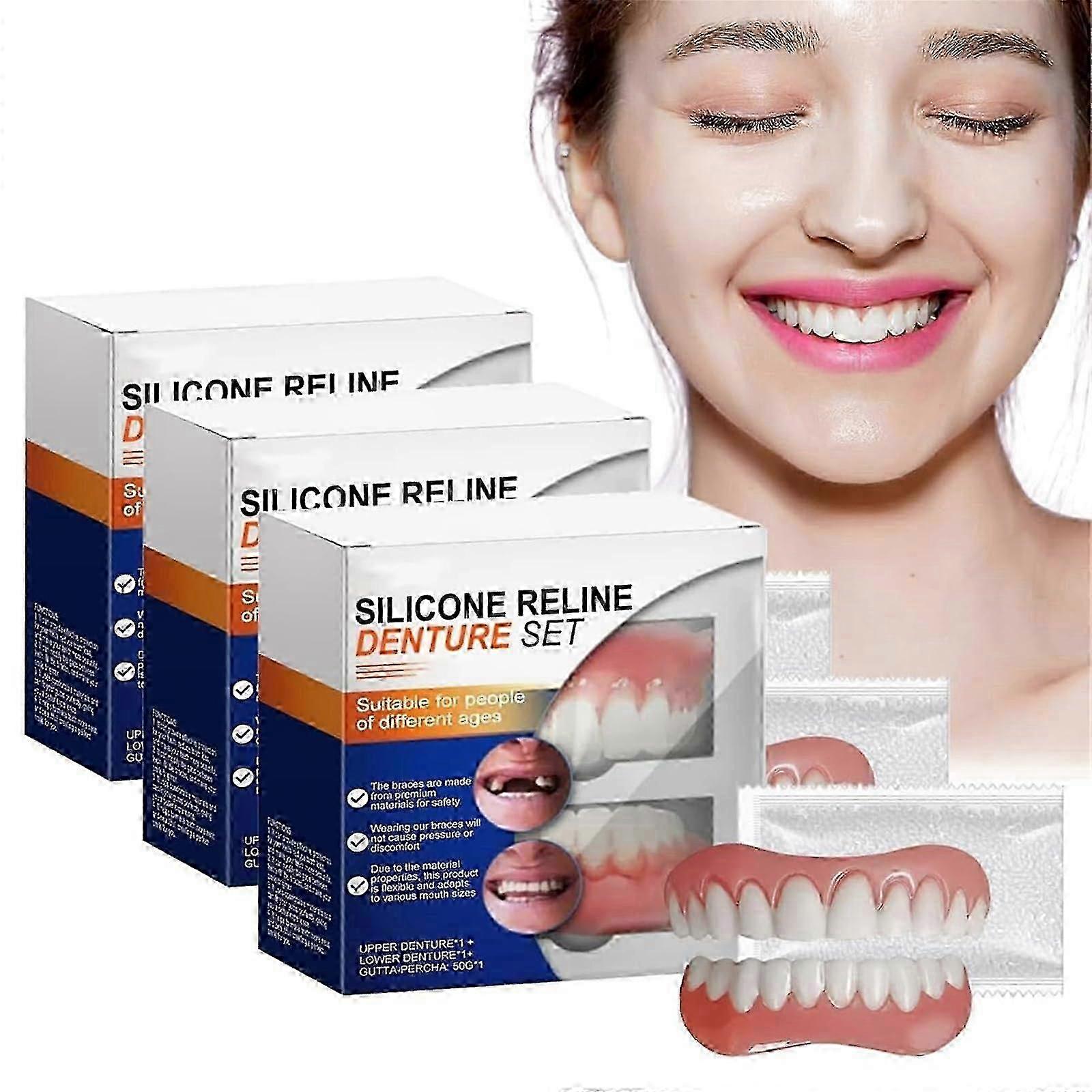 Soft Silicone Denture Reline Kit