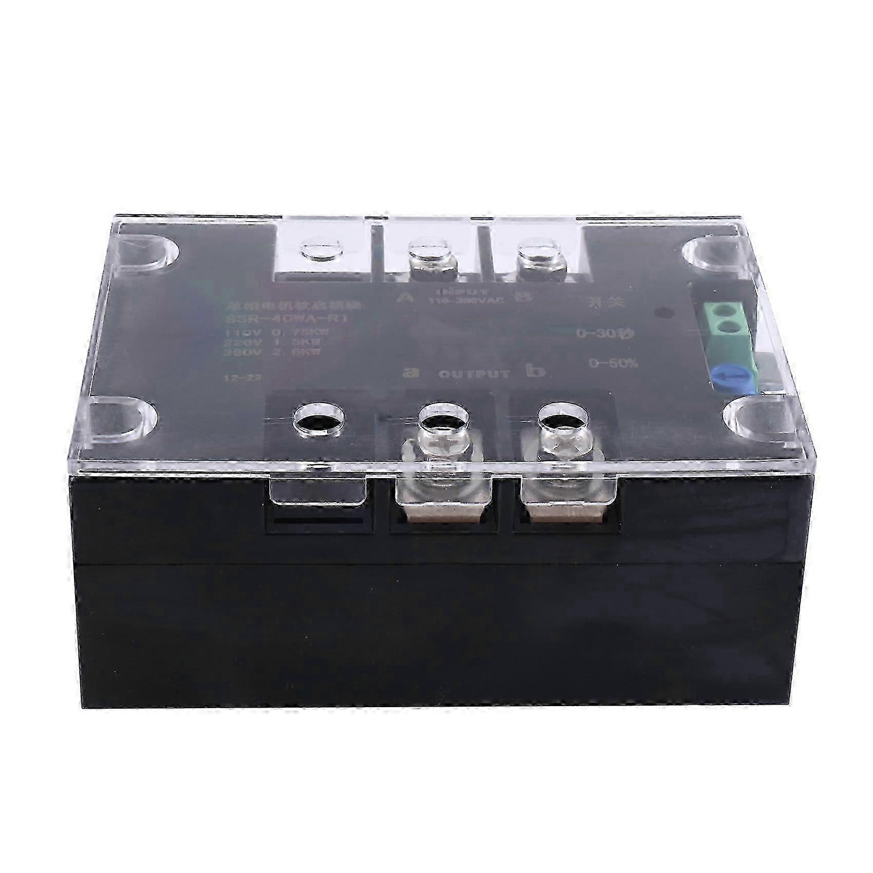 220V single-phase motor soft start compatible with starter module controller 1.5kW online soft start fan pump simple