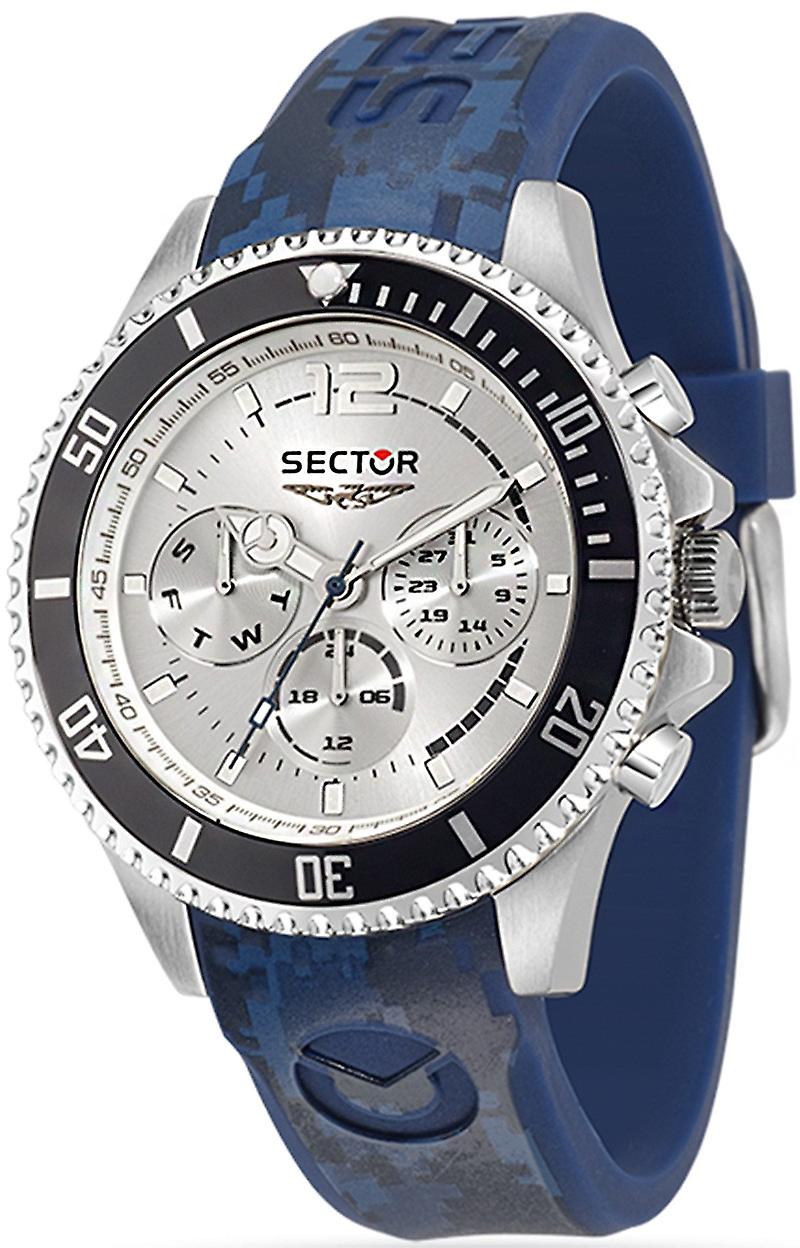 Sector 230 Quartz Analog Man Watch with Silicone Bracelet R3251161025