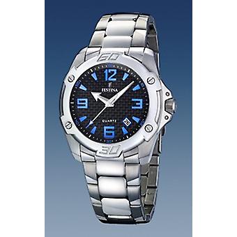 Festina f16386/2 Quartz Analog Woman Watch with Stainless Steel Bracelet F16386/2