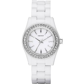 Dkny chambers Quartz Analog Woman Watch with NY8145 Plastic Bracelet