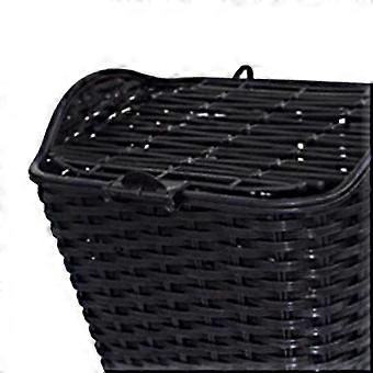 Bike Basket with Cover Plastic Scooter Bicycle Handlebar Storage Baskets