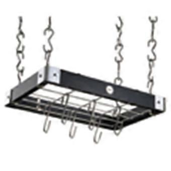 BLACK WOOD Hahn Metro Ceiling Rack Premium Quality and Durable Ceiling Rack