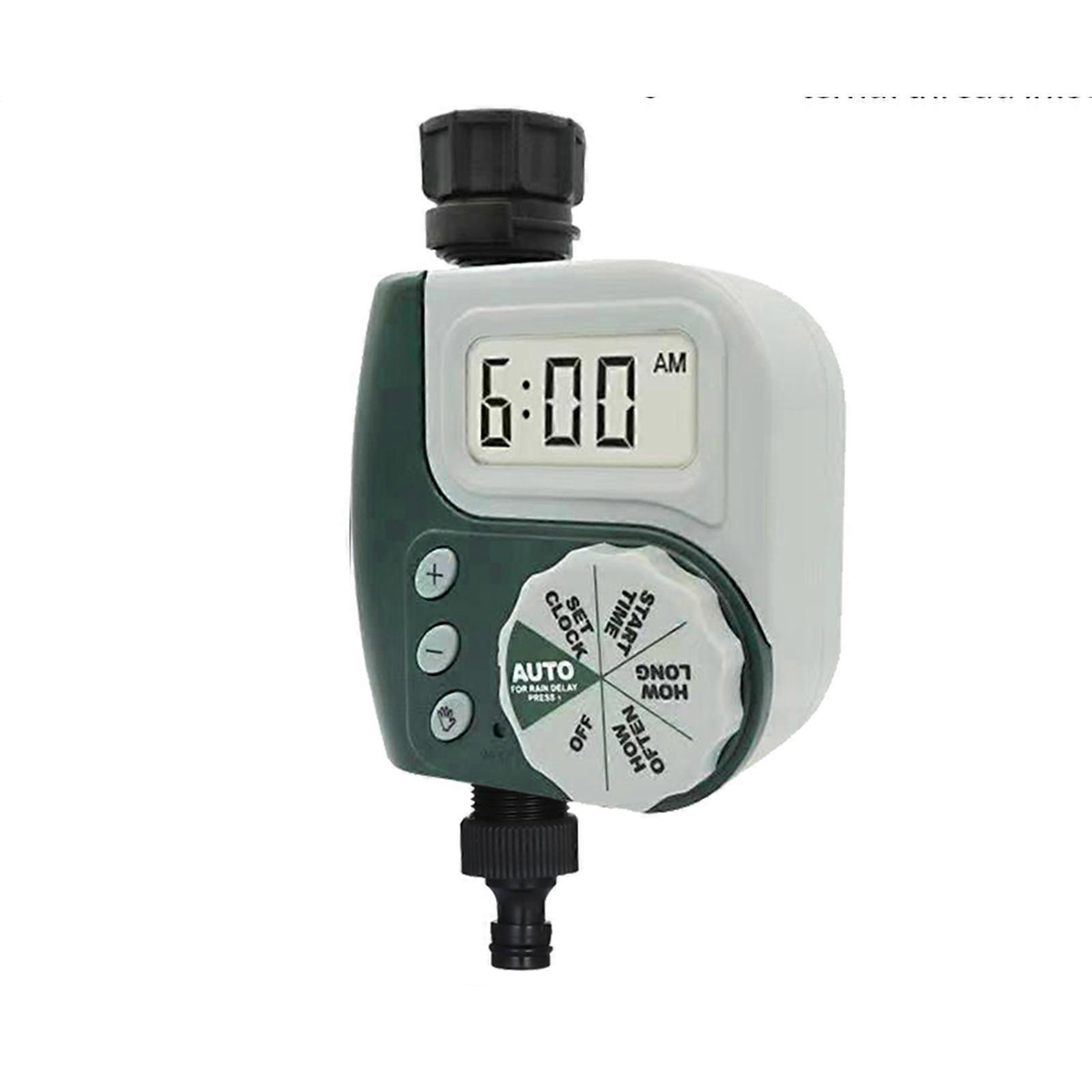 Automatic Water Timer Outdoor Garden Irrigation Controller 1-Outlet Programmable Hose Faucet Timer