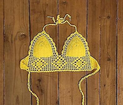 Beach Crochet Bikini Top, Lining Sw