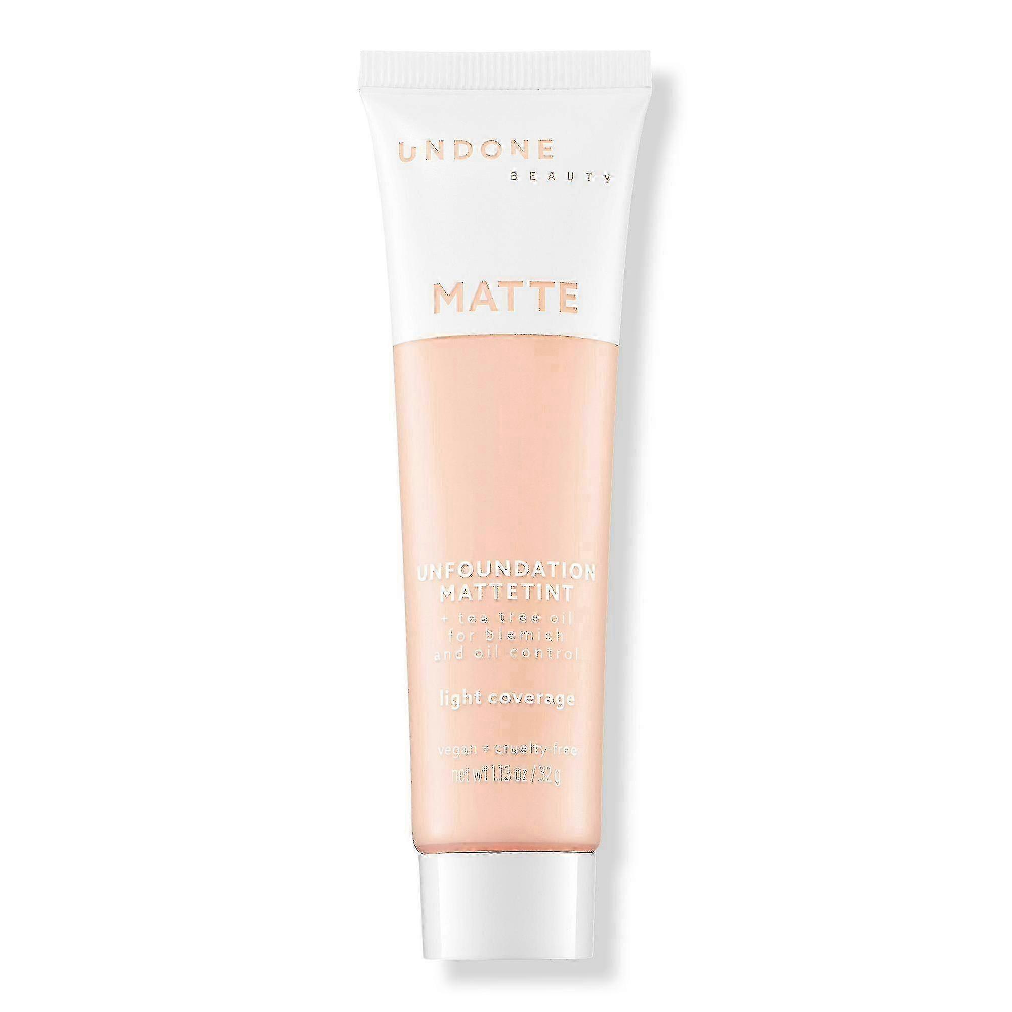 Undone Beauty Unfoundation Matte Tint, Porcelain Light, 1.13 Oz