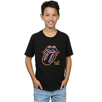 Rolling Stones Boys Neon Tongue T-Shirt