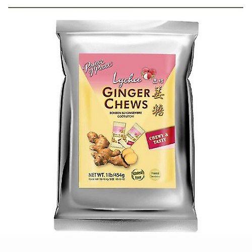 Prince Of Peace Ginger Chews Lychee Bulk, 1 lb (Pack of 1)