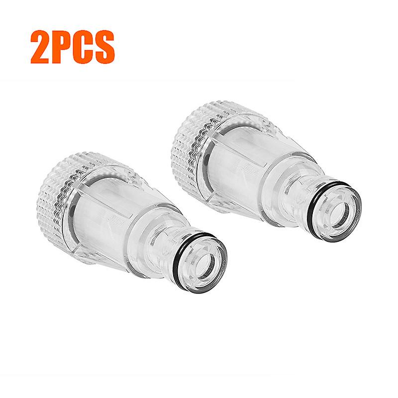 2pcs Plastic Machine Water Filter High-pressure Connection Fitting For Karcher K2 K3 K4 K5 K6 K7 Series Pressure Washers