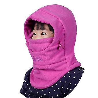 Thermal Fleece Scarf Ski Face Cover Neck Warmer Snood Hood