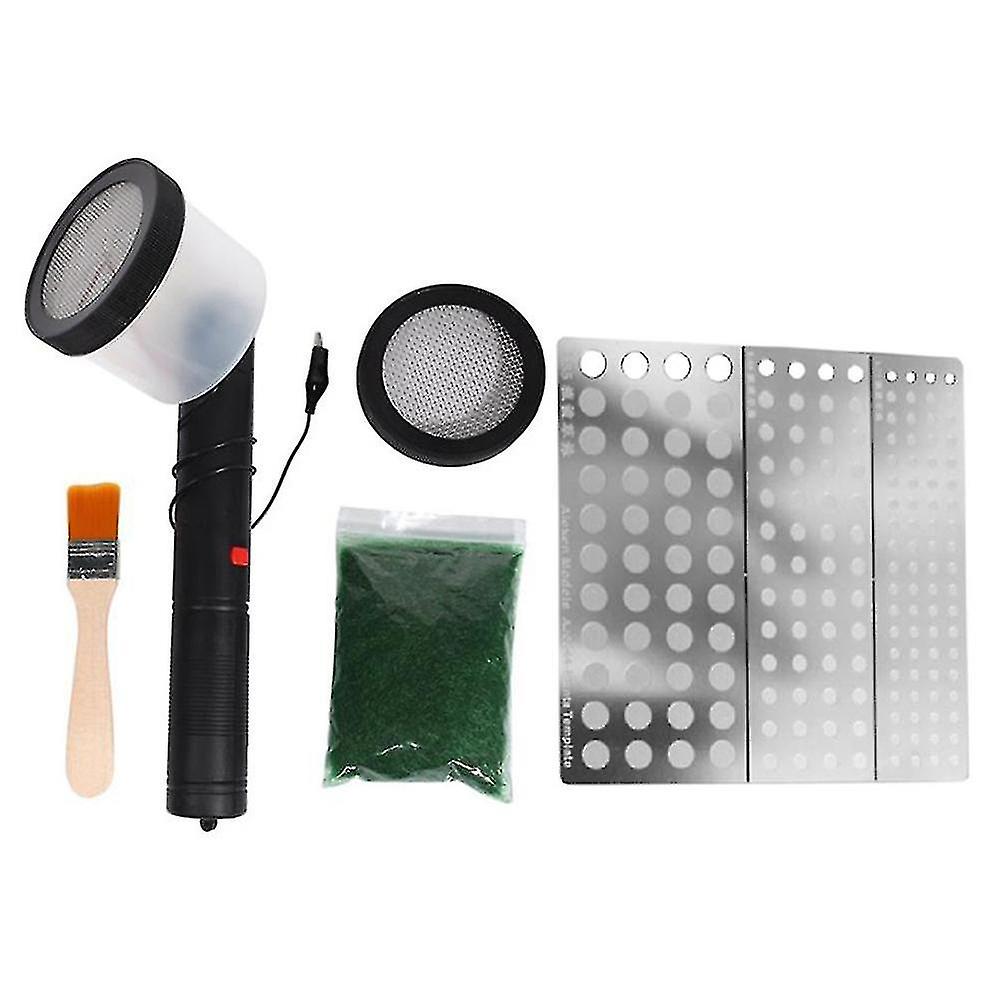 Modello di scena in miniatura Materia Floccaggio Applicatore di erba statica 2.0 Modellazione Hobby Craft Accessorio