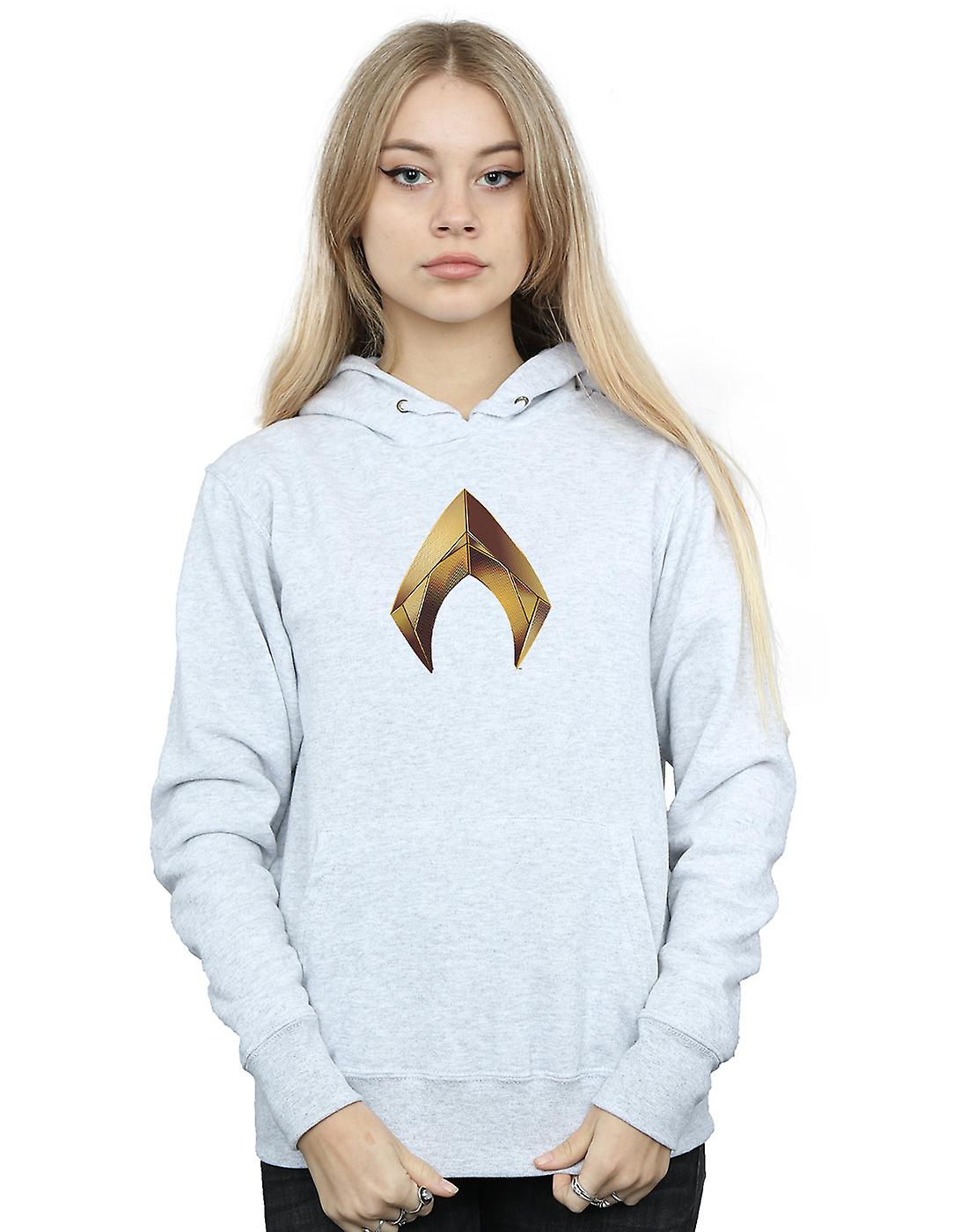 DC Comics kvinners Aquaman Emblem Hettegenser