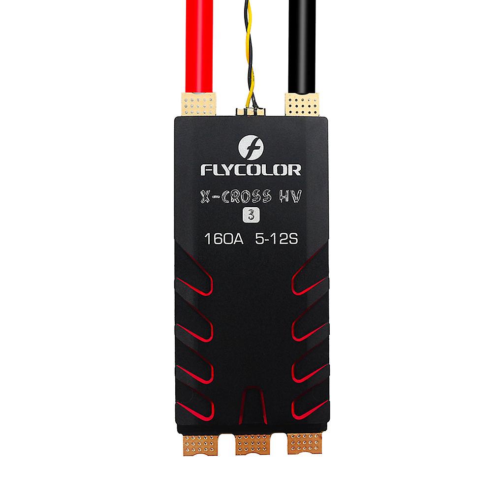 Flycolor X-cross Hv3 60a 80a 120a 160a 5-12s Blheli32 Brushless Esc For Rc Airplane Multirotor X-class Cinelifter Fpv Drone