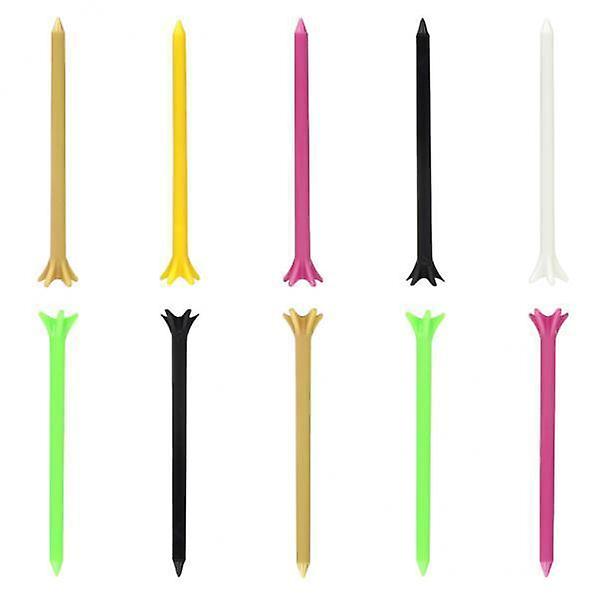 3x10 Count Premium Pe Plastic Golf Tees Crown Claw Tee Replacement 83 Mm