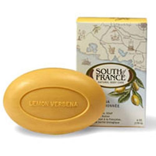 South Of France Soaps 椭圆形香皂，柠檬马鞭草 6 盎司（6 件装）