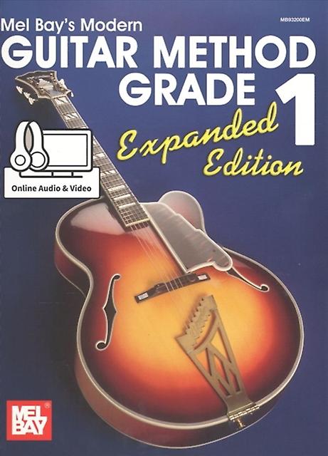 Modern Guitar Method Grade 1 Expanded Edition by Bay Mel Multiplecomponent retail product Book
