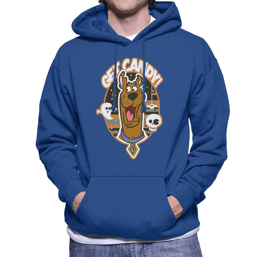 Scooby Doo Halloween Get Candy Men's Hooded Sweatshirt