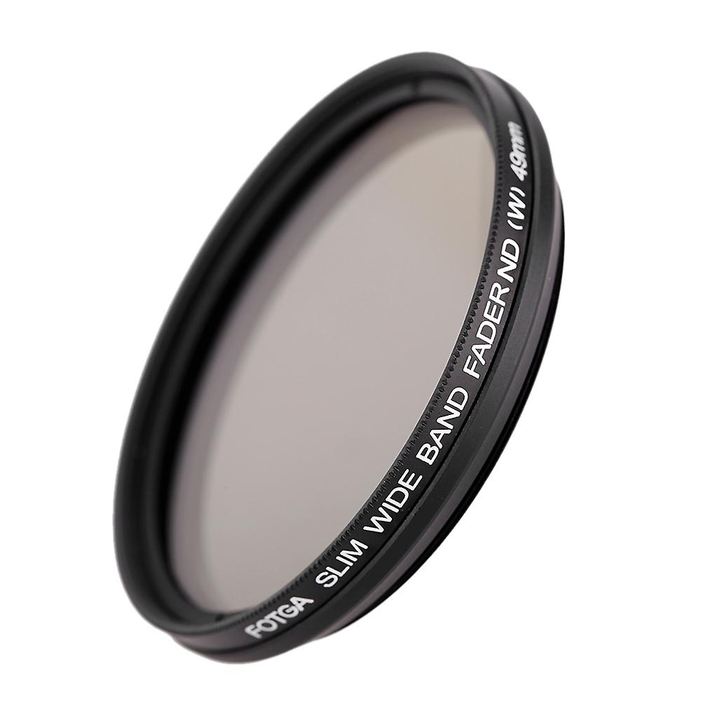 Fotga 49mm Slim Fader Variable ND Filter Adjustable Neutral Density ND2 to ND400
