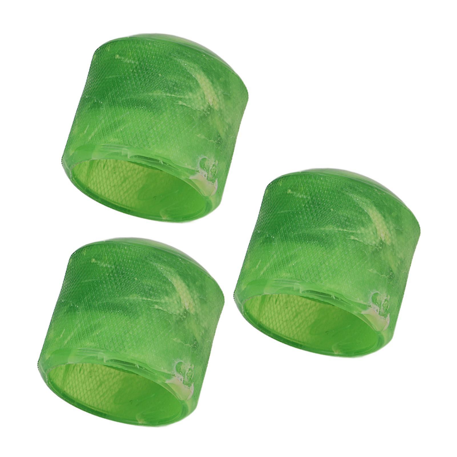 3Pcs Electric Guitar Knob String Potentiometer Controller Instrument Accessory Set Kit Green 