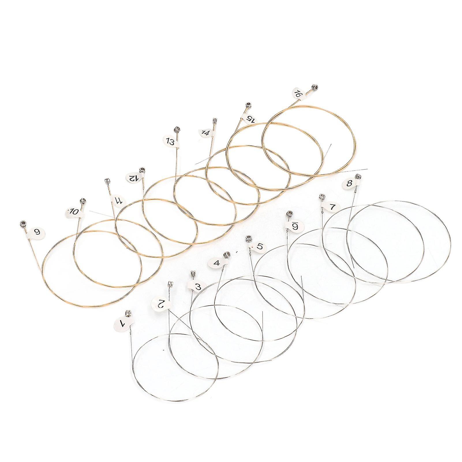 Lyre Strings Rivet Set Metal Lightweight Small Replacement Sound