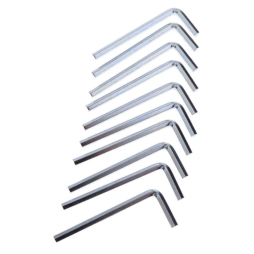 10 Pieces Sturdy 4mm Hexagonal Inline Roller Skate L-shape Wrench Hex Tool