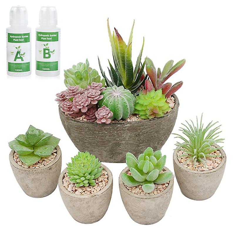 2Pc Liquid Fertilizer Ab Two Set Liquid Hydroponic Garden Plant Food Fertilizer