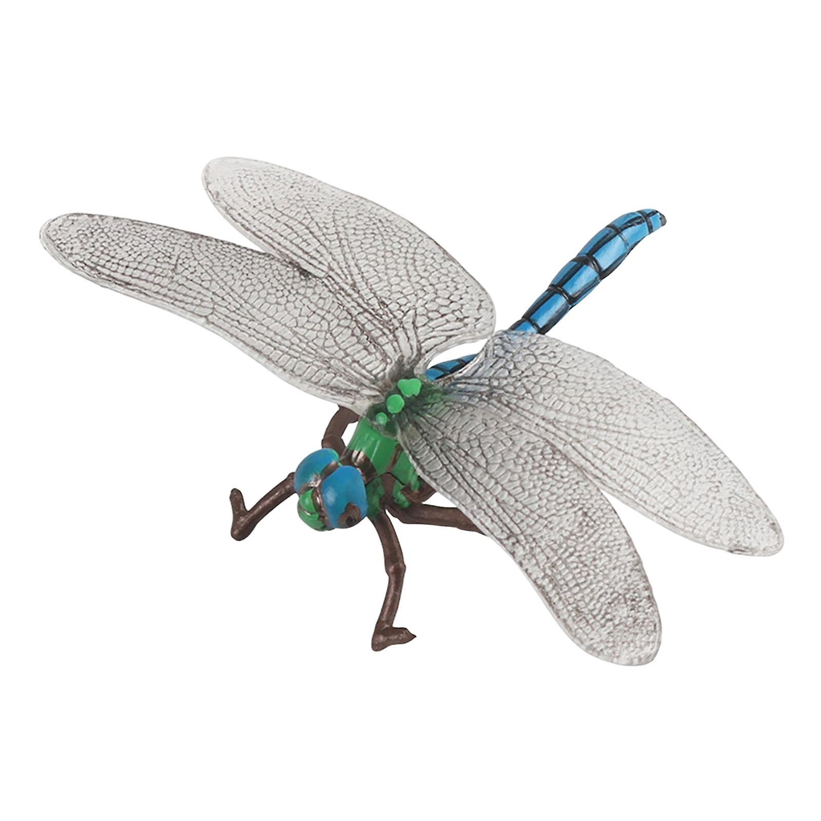 Miniature Dragonfly Figurine Party Favors Collection Simulation for Children