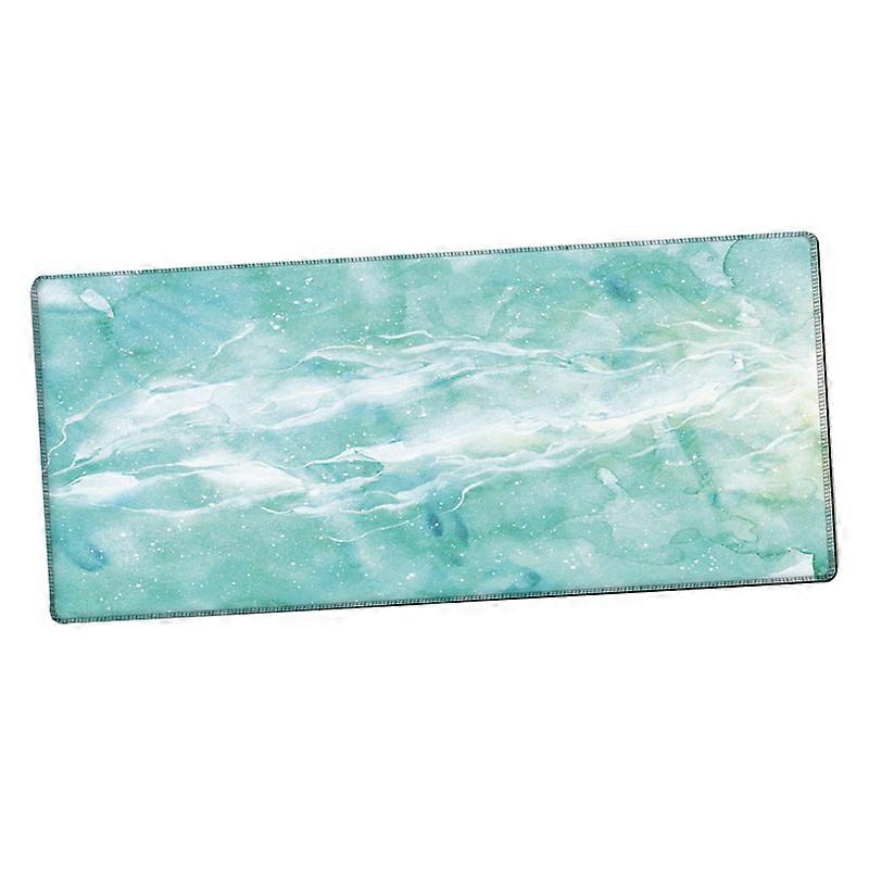 Desk Mat Prevent Slip Soft Wearable Thickened Decorative Large Mouse Pad for Office Computer Laptop Green
