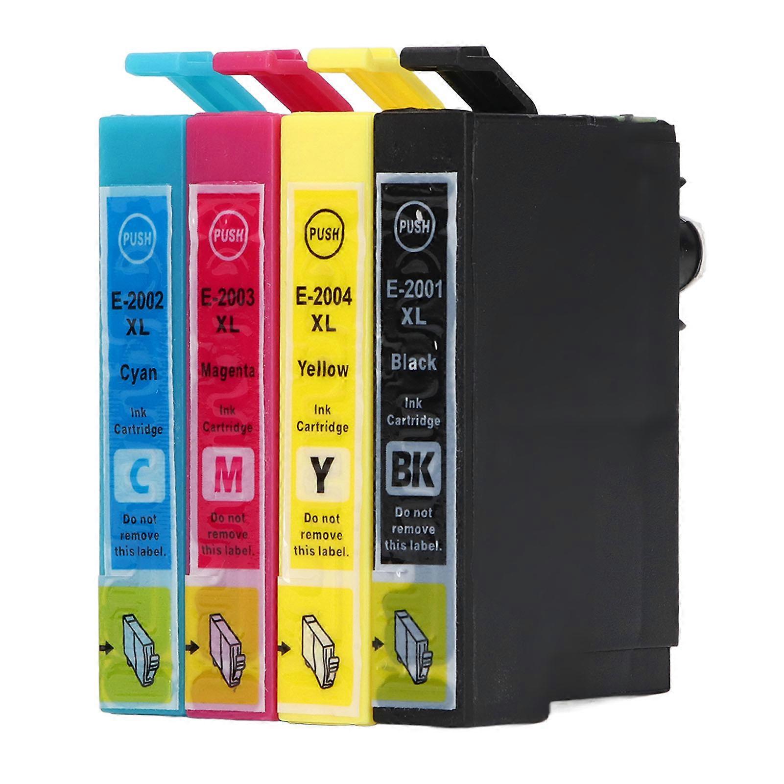 Fictory Ink CartridgeforXP200 Fictory Ink Cartridge Combo Pack, 4 Colors BK C M Y, ABS Housing, Fadeless Printing Cartridge Replacement for XP
