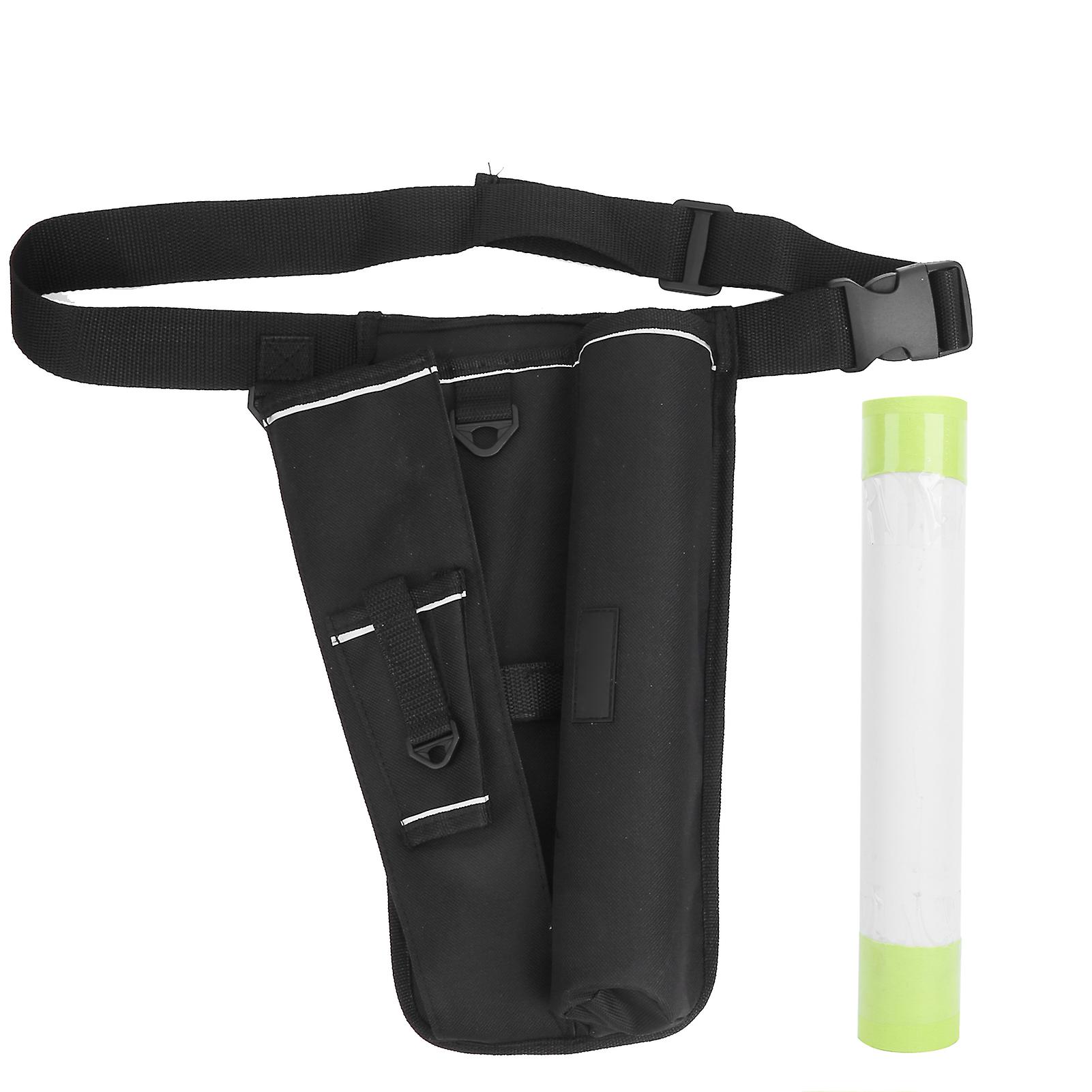 Sac banane multifonctionnel en polyester pour leurres de pêche en plein air, pochette porte-canne