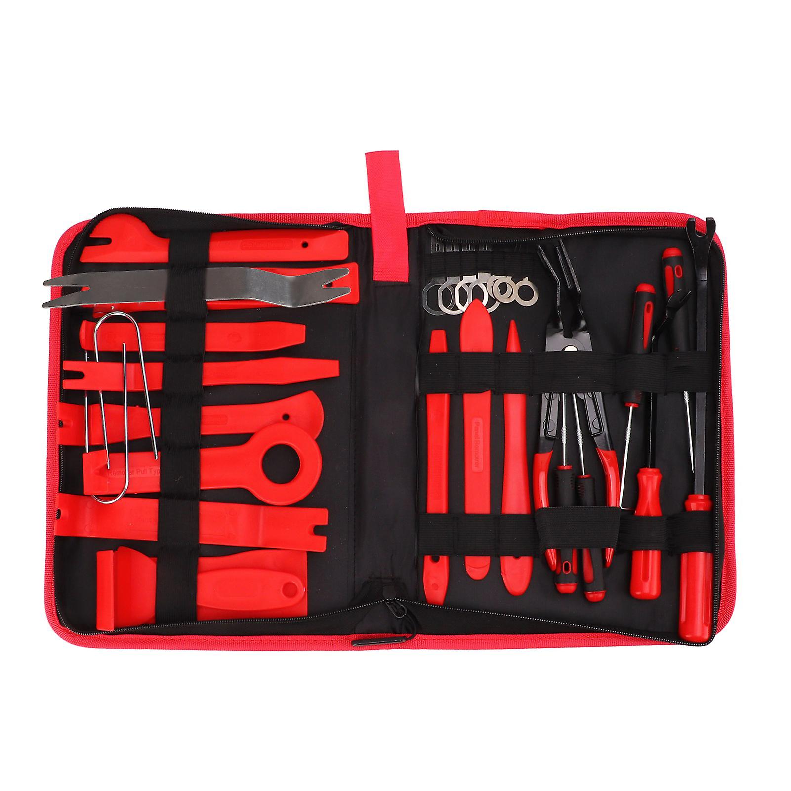 Fastener remover pry tool set 39pcs for car stereo installation